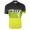 2016 Scott schwarz Grün gelb Radtrikot Kurzarm
