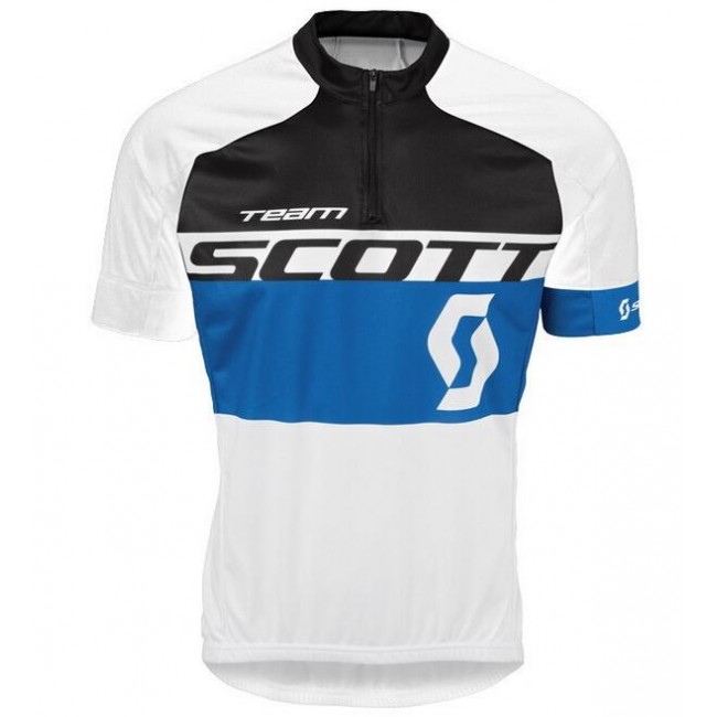 2016 Scott schwarz blau Radtrikot Kurzarm 2016 Scott schwarz blau Radtrikot Kurzarm