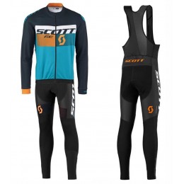 2016 Scott RC Schwarz-Gelb-Blau Fahrradbekleidung Satz Radtrikot Langarm+Lang Trägerhose 2016 Scott RC Schwarz-Gelb-Blau Fahrradbekleidung Satz Radtrikot Langarm+Lang Trägerhose