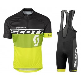2016 Scott schwarz Grün gelb Fahrradbekleidung Satz Fahrradtrikot Kurzarm Trikot und Kurz Trägerhose 2016 Scott schwarz Grün gelb Fahrradbekleidung Satz Fahrradtrikot Kurzarm Trikot und Kurz Trägerhose
