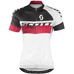2016 Scott RC Weiß schwarz rot Damens Radtrikot Kurzarm 2016 Scott RC Weiß schwarz rot Damens Radtrikot Kurzarm