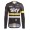 2016 Team Sky IV Schwarz-Gelb Radtrikot Langarm