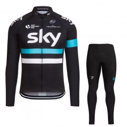 2016 Sky Fahrradbekleidung Radtrikot Satz Langarm und Lange Fahrradhose 2016 Sky Fahrradbekleidung Radtrikot Satz Langarm und Lange Fahrradhose