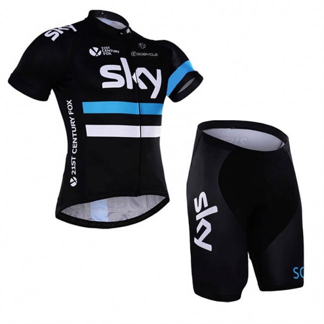 2016 SKY Radbekleidung Radtrikot Kurzarm und Fahrradhosen Kurz 2016 SKY Radbekleidung Radtrikot Kurzarm und Fahrradhosen Kurz