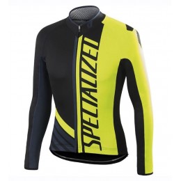 2016 Specialized Pro Team SZK Schwarz-Grün Fluo Radtrikot Langarm 2016 Specialized Pro Team SZK Schwarz-Grün Fluo Radtrikot Langarm