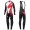 2016 Specialized Team LS Weiß-Rot Fahrradbekleidung Satz Radtrikot Langarm+Lang Trägerhose