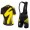 2016 Specialized Comp Racing Ss jaune Fahrradbekleidung Satz Fahrradtrikot Kurzarm Trikot und Kurz Trägerhose