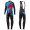 2016 Specialized Team LS Schwarz-Blau Fahrradbekleidung Satz Radtrikot Langarm+Lang Trägerhose