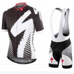 2016 Specialized Comp Racing Ss noir Fahrradbekleidung Satz Fahrradtrikot Kurzarm Trikot und Kurz Trägerhose