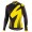 2016 Specialized Team LS Schwarz-Gelb Radtrikot Langarm