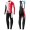 2016 Specialized Pro Team SZK Weiß-Rot thermisch Fahrradbekleidung Satz Radtrikot Langarm+Lang Trägerhose