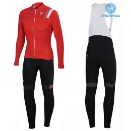 2016 Sportful JSW Rot thermisch Fahrradbekleidung Satz Radtrikot Langarm+Lang Trägerhose 2016 Sportful JSW Rot thermisch Fahrradbekleidung Satz Radtrikot Langarm+Lang Trägerhose