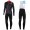2016 Sportful JSW Schwarz thermisch Fahrradbekleidung Satz Radtrikot Langarm+Lang Trägerhose