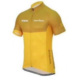 2016 Strava gelb Radtrikot Kurzarm 2016 Strava gelb Radtrikot Kurzarm