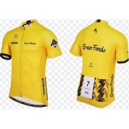 2016 Strava Radtrikot Kurzarm gelb 2016 Strava Radtrikot Kurzarm gelb