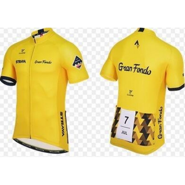 2016 Strava Radtrikot Kurzarm gelb 2016 Strava Radtrikot Kurzarm gelb