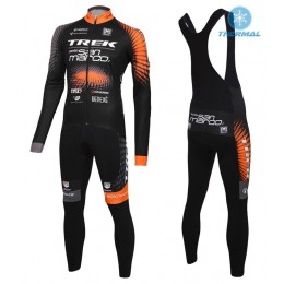 2016 Trek Selle San Marco thermisch Fahrradbekleidung Satz Radtrikot Langarm+Lang Trägerhose