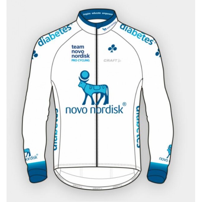 2016 Team Novo nordisk Fahrradtrikot Langarm 2016 Team Novo nordisk Fahrradtrikot Langarm