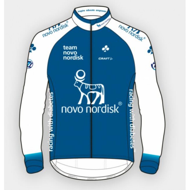 2016 Team Novo nordisk Development Fahrradtrikot Langarm 2016 Team Novo nordisk Development Fahrradtrikot Langarm