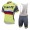 2016 Tinkoff Saxo Bank Russo Fluo Light Fahrradbekleidung Satz Fahrradtrikot Kurzarm Trikot und Kurz Trägerhose 02