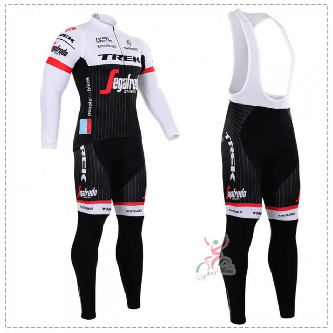 2016 Trek Segafredo RSL Fahrradbekleidung Radtrikot Satz Langarm und Lange Trägerhose 2016 Trek Segafredo RSL Fahrradbekleidung Radtrikot Satz Langarm und Lange Trägerhose