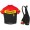 2016 Twin Six Arenberg Fahrradbekleidung Satz Fahrradtrikot Kurzarm Trikot und Kurz Trägerhose