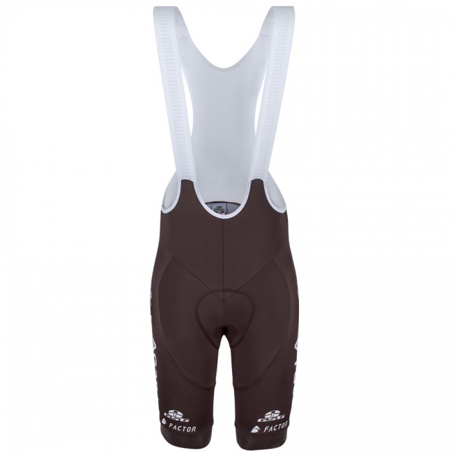 2017 AG2R La Mondiale Kurz Trägerhose Braun 2017 AG2R La Mondiale Kurz Trägerhose Braun