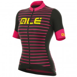 2017 Damen Ale R-EV1 Marina Radtrikot Kurzarm Schwarz Pink 2017 Damen Ale R-EV1 Marina Radtrikot Kurzarm Schwarz Pink
