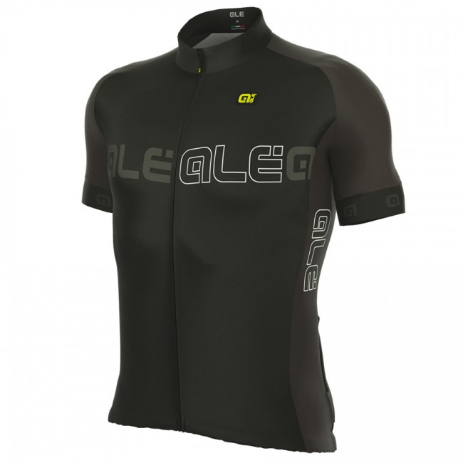 2017 Ale Excel Basic Radtrikot Kurzarm Schwarz Grau 2017 Ale Excel Basic Radtrikot Kurzarm Schwarz Grau