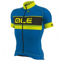 2017 Ale Graphics PRR Bermuda Radtrikot Kurzarm Blau Gelb Fluo 2017 Ale Graphics PRR Bermuda Radtrikot Kurzarm Blau Gelb Fluo