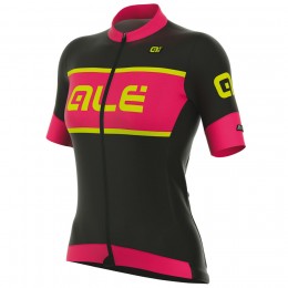 2017 Damen Ale R-EV1 Master Radtrikot Kurzarm Schwarz Pink 2017 Damen Ale R-EV1 Master Radtrikot Kurzarm Schwarz Pink