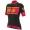 2017 Damen Ale R-EV1 Master Radtrikot Kurzarm Schwarz Pink