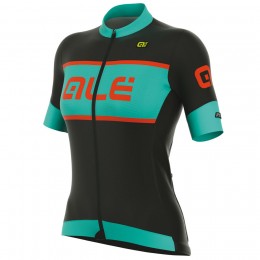 2017 Damen Ale R-EV1 Master Radtrikot Kurzarm Schwarz Light Blau 2017 Damen Ale R-EV1 Master Radtrikot Kurzarm Schwarz Light Blau