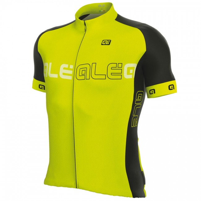 2017 Ale Excel Basic Radtrikot Kurzarm Gelb Fluo 2017 Ale Excel Basic Radtrikot Kurzarm Gelb Fluo