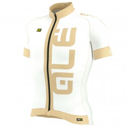 2017 Ale Graphics PRR Arcobaleno Radtrikot Kurzarm Weiß Gold 2017 Ale Graphics PRR Arcobaleno Radtrikot Kurzarm Weiß Gold