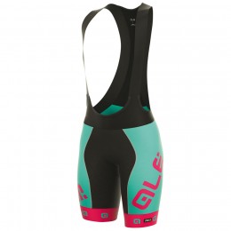 2017 Damen Ale PRR Arcobaleno Kurz Trägerhose Blau Pink Fluo 2017 Damen Ale PRR Arcobaleno Kurz Trägerhose Blau Pink Fluo