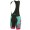 2017 Damen Ale PRR Arcobaleno Kurz Trägerhose Blau Pink Fluo