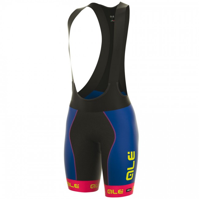 2017 Damen Ale PRR Bermuda Kurz Trägerhose Blau Pink Fluo 2017 Damen Ale PRR Bermuda Kurz Trägerhose Blau Pink Fluo