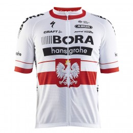 BORA Hansgrohe Pro Team 2017 Championnat Polonais Radtrikot Kurzarm BORA Hansgrohe Pro Team 2017 Championnat Polonais Radtrikot Kurzarm