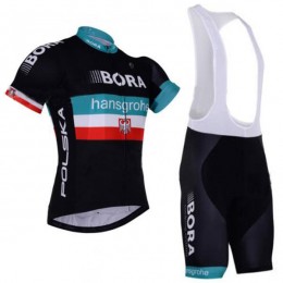 2017 BORA Hansgrohe POLAND Fahrradbekleidung Satz Radtrikot Kurzarm+Kurz Trägerhose 2017 BORA Hansgrohe POLAND Fahrradbekleidung Satz Radtrikot Kurzarm+Kurz Trägerhose