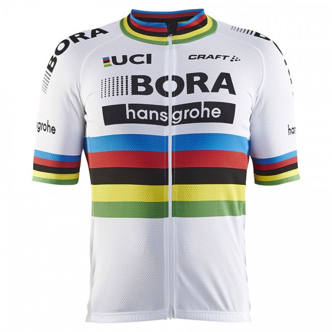 BORA Hansgrohe Pro Team 2017 UCI World Champion Radtrikot Kurzarm BORA Hansgrohe Pro Team 2017 UCI World Champion Radtrikot Kurzarm