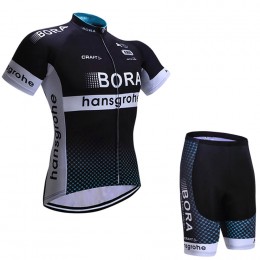 BORA Hansgrohe 2017 Fahrradbekleidung Satz Radtrikot Kurzarm+Kurz Radhose BORA Hansgrohe 2017 Fahrradbekleidung Satz Radtrikot Kurzarm+Kurz Radhose