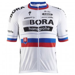 BORA Hansgrohe Pro Team 2017 Champion Slovaque Radtrikot Kurzarm BORA Hansgrohe Pro Team 2017 Champion Slovaque Radtrikot Kurzarm