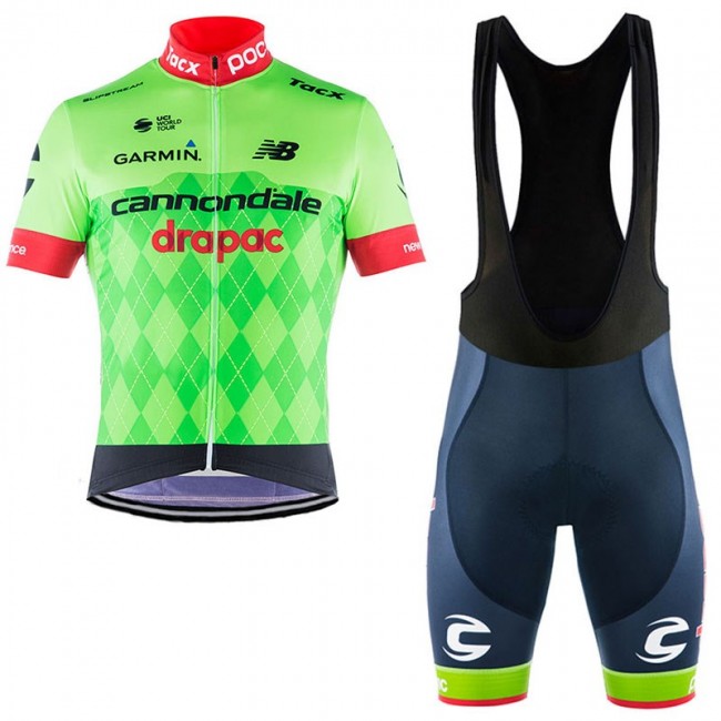 2017 Cannondale Drapac Team Fahrradbekleidung Satz Radtrikot Kurzarm+Kurz Trägerhose Schwarz 2017 Cannondale Drapac Team Fahrradbekleidung Satz Radtrikot Kurzarm+Kurz Trägerhose Schwarz