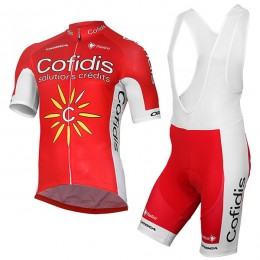 2017 Cofidis Fahrradbekleidung Satz Radtrikot Kurzarm+Kurz Trägerhose 2017 Cofidis Fahrradbekleidung Satz Radtrikot Kurzarm+Kurz Trägerhose