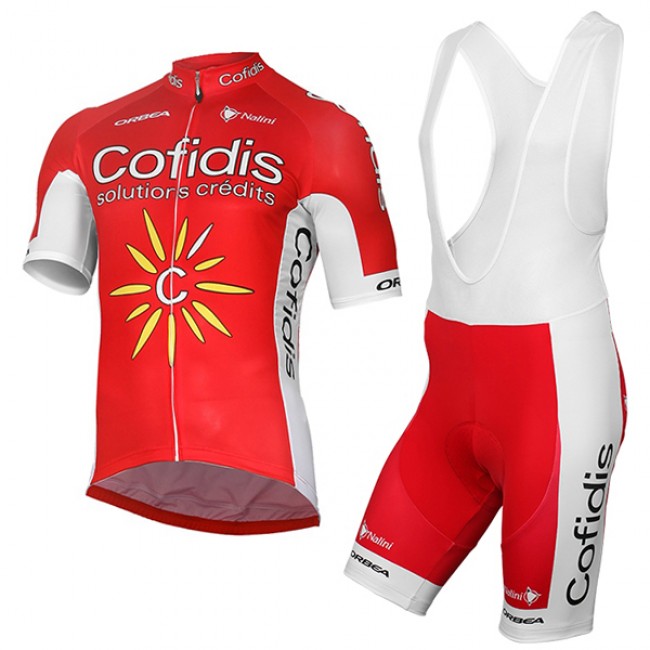 2017 Cofidis Fahrradbekleidung Satz Radtrikot Kurzarm+Kurz Trägerhose 2017 Cofidis Fahrradbekleidung Satz Radtrikot Kurzarm+Kurz Trägerhose