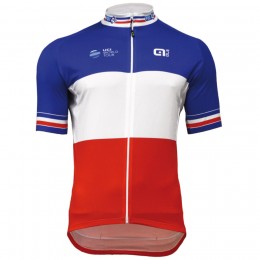 FDJ Pro Team 2017 Tenue Championnat Francais Radtrikot Kurzarm FDJ Pro Team 2017 Tenue Championnat Francais Radtrikot Kurzarm
