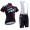 2017 Felt Fahrradbekleidung Satz Radtrikot Kurzarm+Kurz Trägerhose Weiß