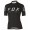 2017 Team FOX Damen Schwarz Weiß Radtrikot Kurzarm