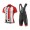 2017 Giant Rot Fahrradbekleidung Satz Radtrikot Kurzarm+Kurz Trägerhose